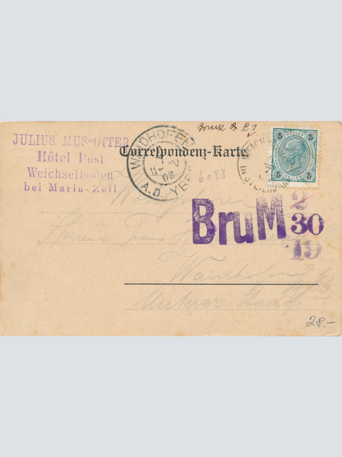 AK gruss aus Weichselboden Steiermark Ansichtskarte (12748)