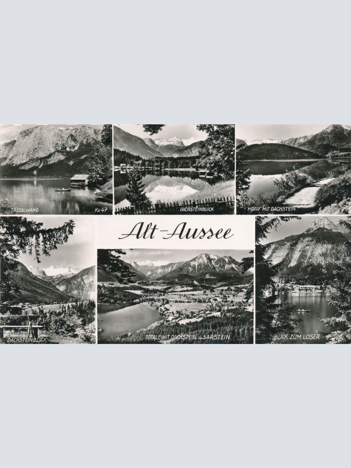 AK aus Alt Aussee Mehrbildkarte Steiermark Ansichtskarte (13123)