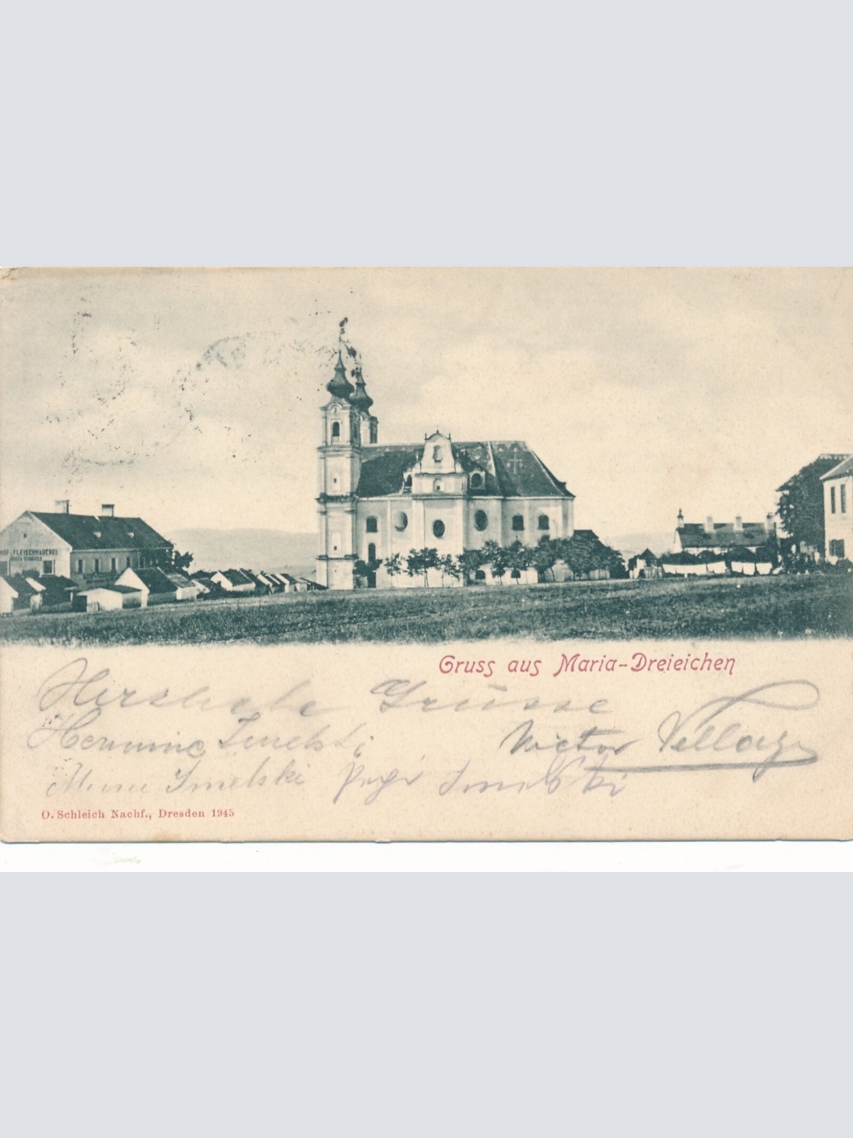 AK gruss aus Maria Dreieichen Niederösterreich Ansichtskarte (12734)