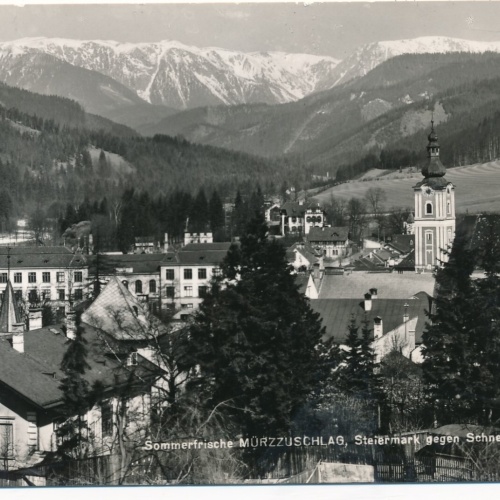 AK aus Mürzzuschlag Steiermark Ansichtskarte (13079)