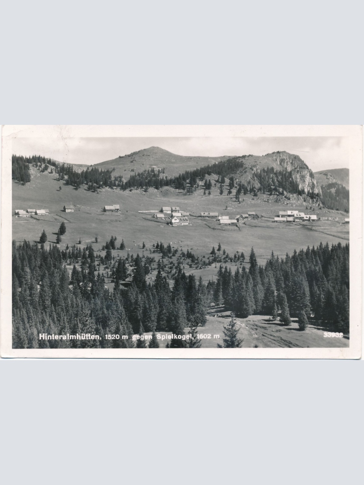 AK aus Hinteralmhütten Steiermark Ansichtskarte (13069)