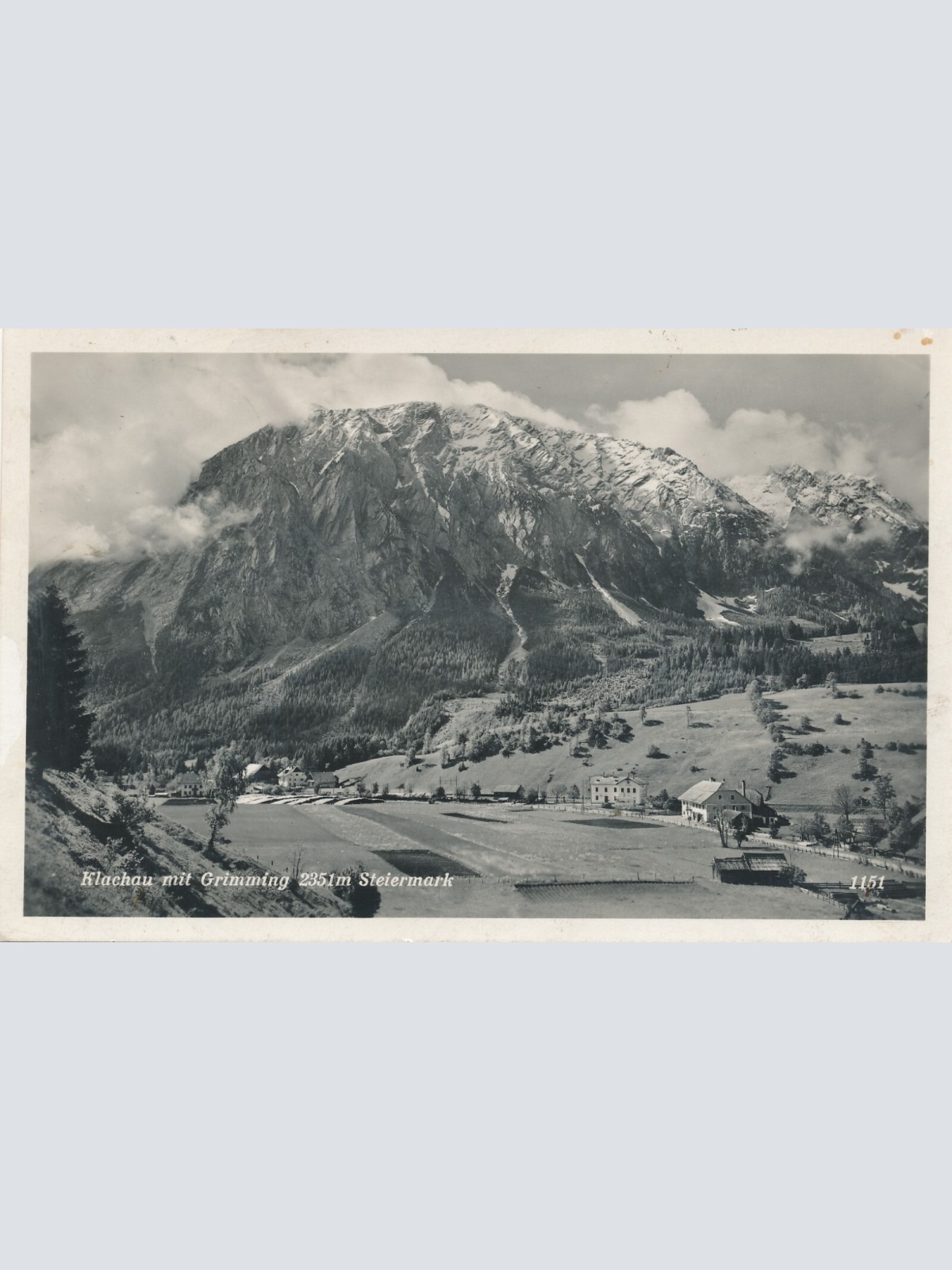 AK aus Flachau Steiermark Ansichtskarte (13066)