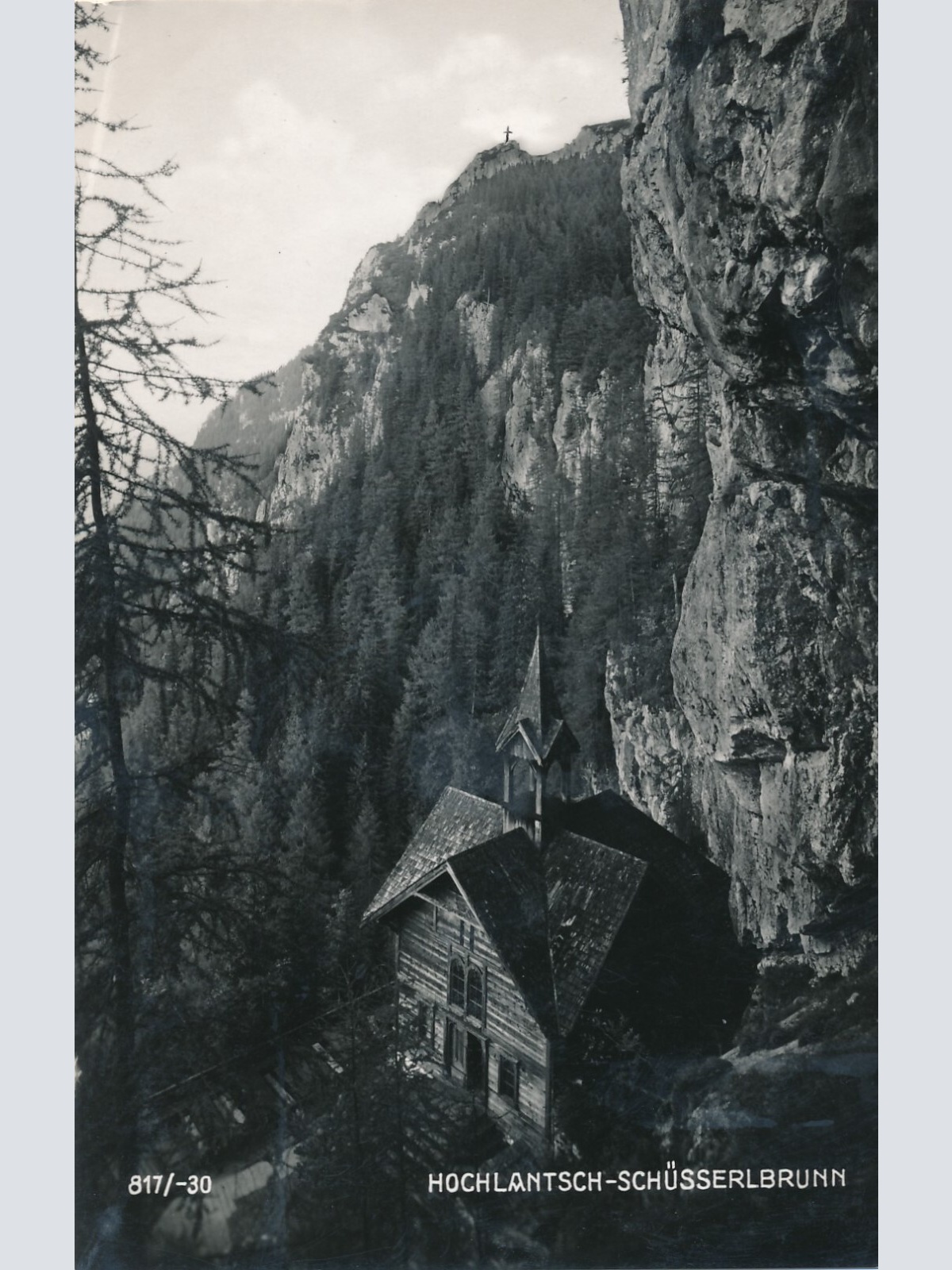 AK aus Hochlantsch - Schüsserlbrunn Steiermark Ansichtskarte (13104)