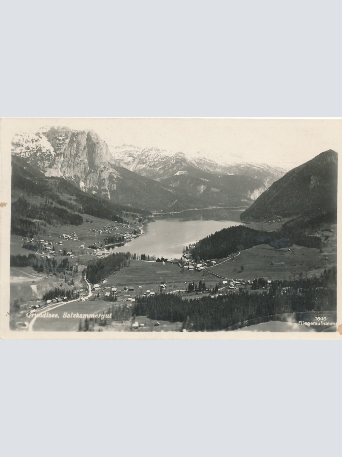 AK vom Grundlsee Steiermark Ansichtskarte (13093)