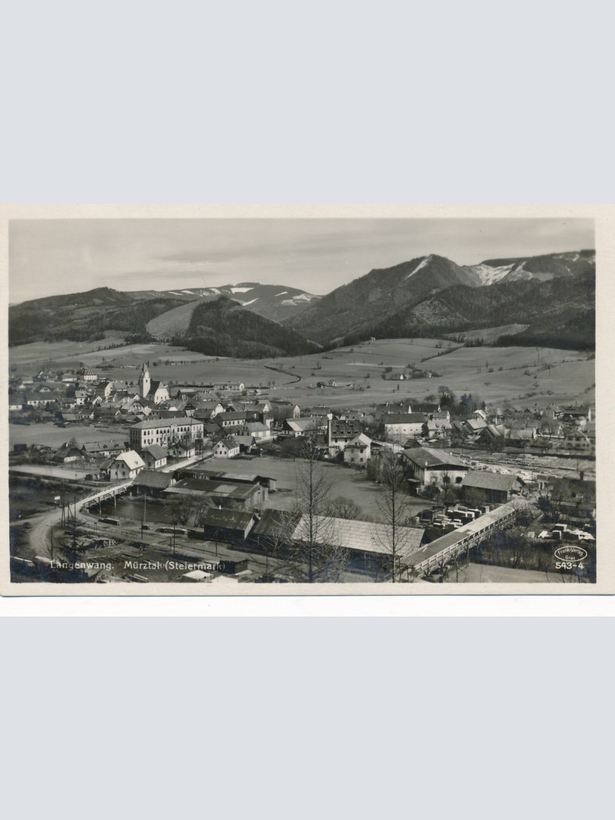 AK aus Langenwang Steiermark Ansichtskarte (13085)