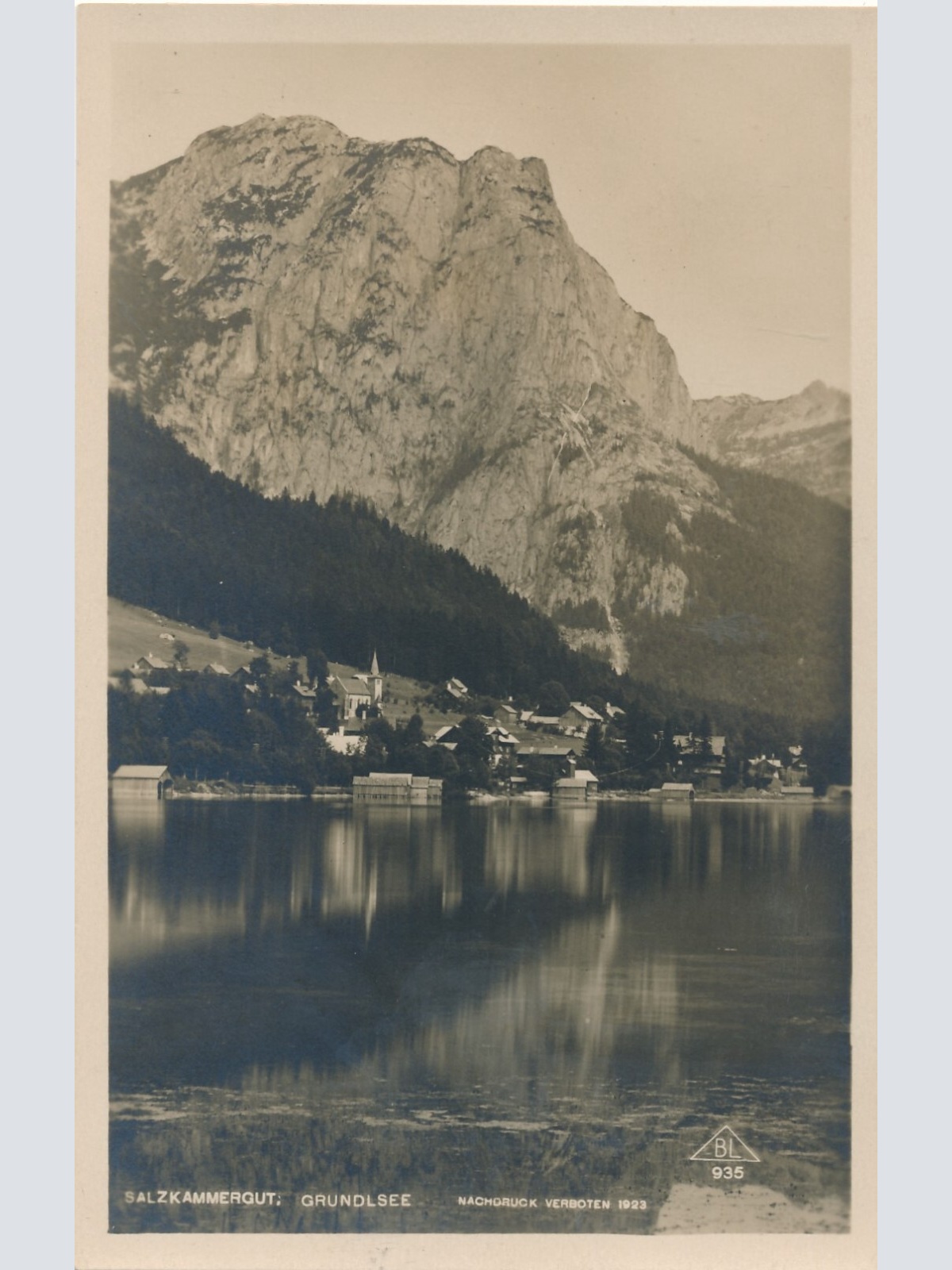 AK vom Grundlsee Steiermark Ansichtskarte (13091)