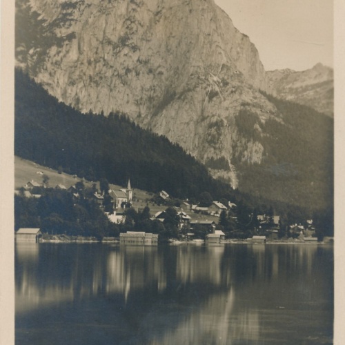 AK vom Grundlsee Steiermark Ansichtskarte (13091)