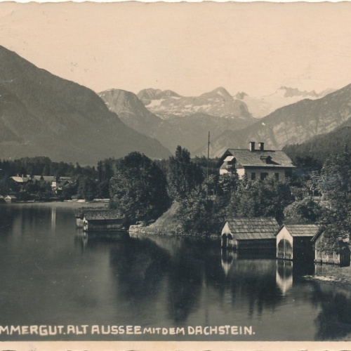 AK aus Altaussee mit Dachstein Steiermark Ansichtskarte (13191)
