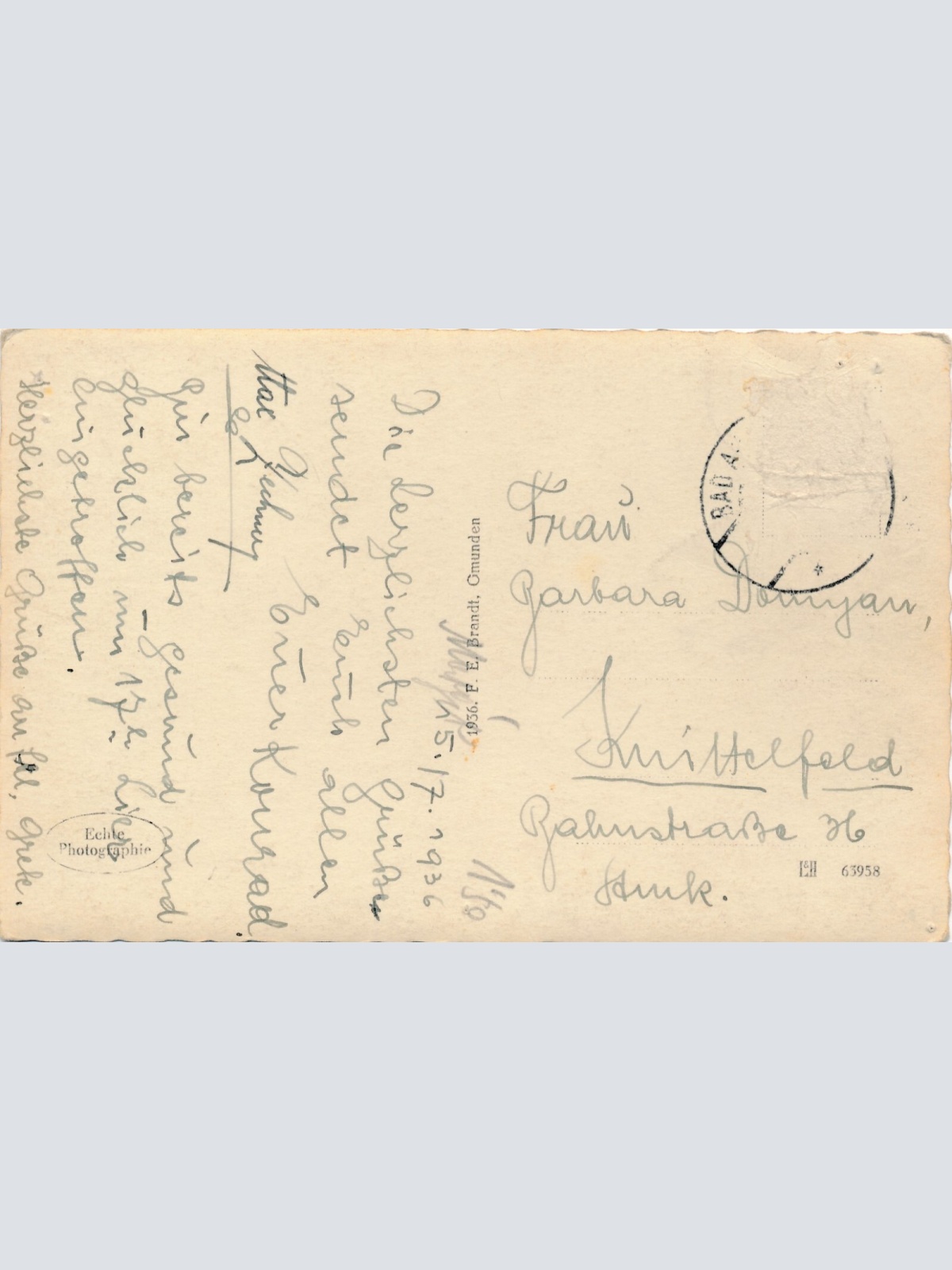 AK aus Altaussee mit Dachstein Steiermark Ansichtskarte (13191)