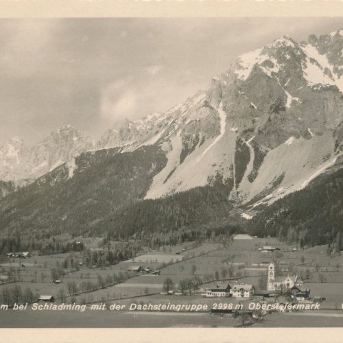 AK aus der Ramsau bei Schladming Steiermark Ansichtskarte (13196)