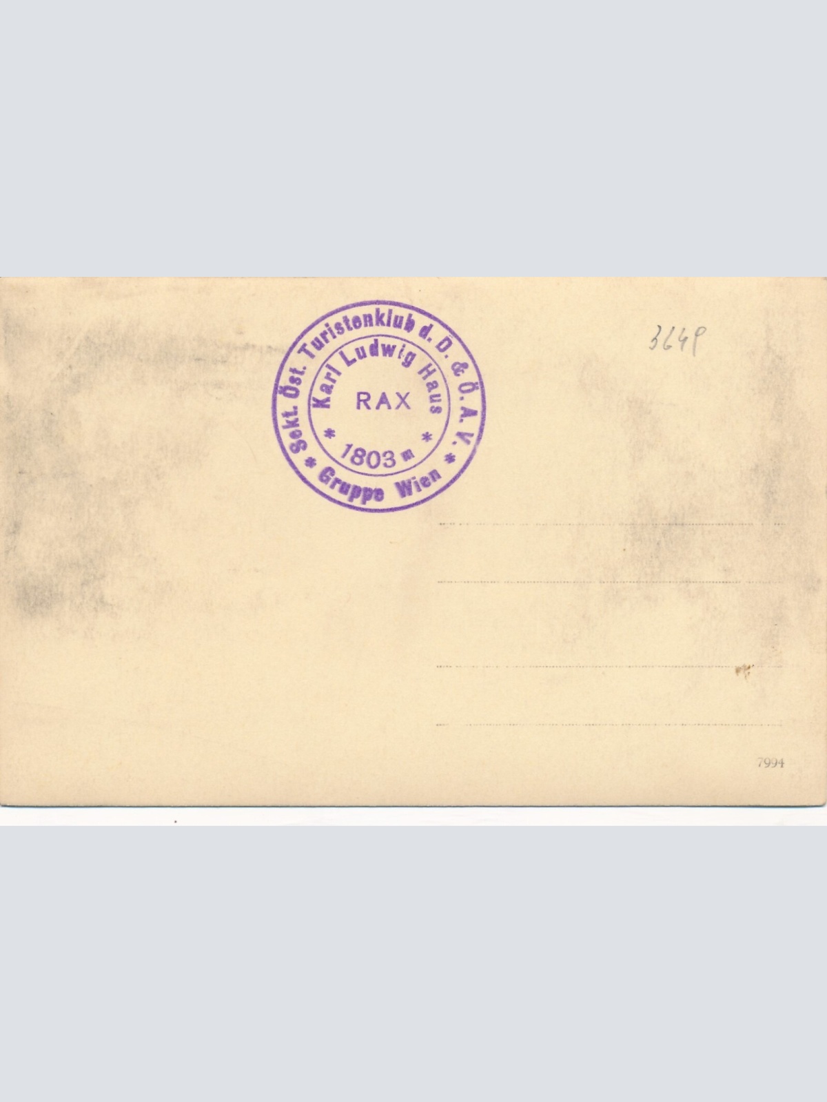 AK vom Karl Ludwighaus Steiermark Ansichtskarte (13197)