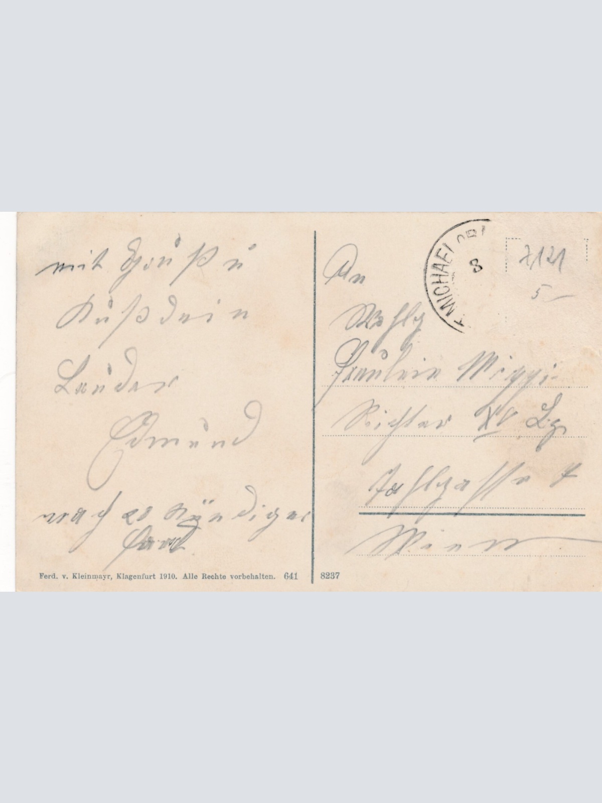 AK aus St. Michael ob Leoben mit Bahnhof Ansichtskarte (12338)