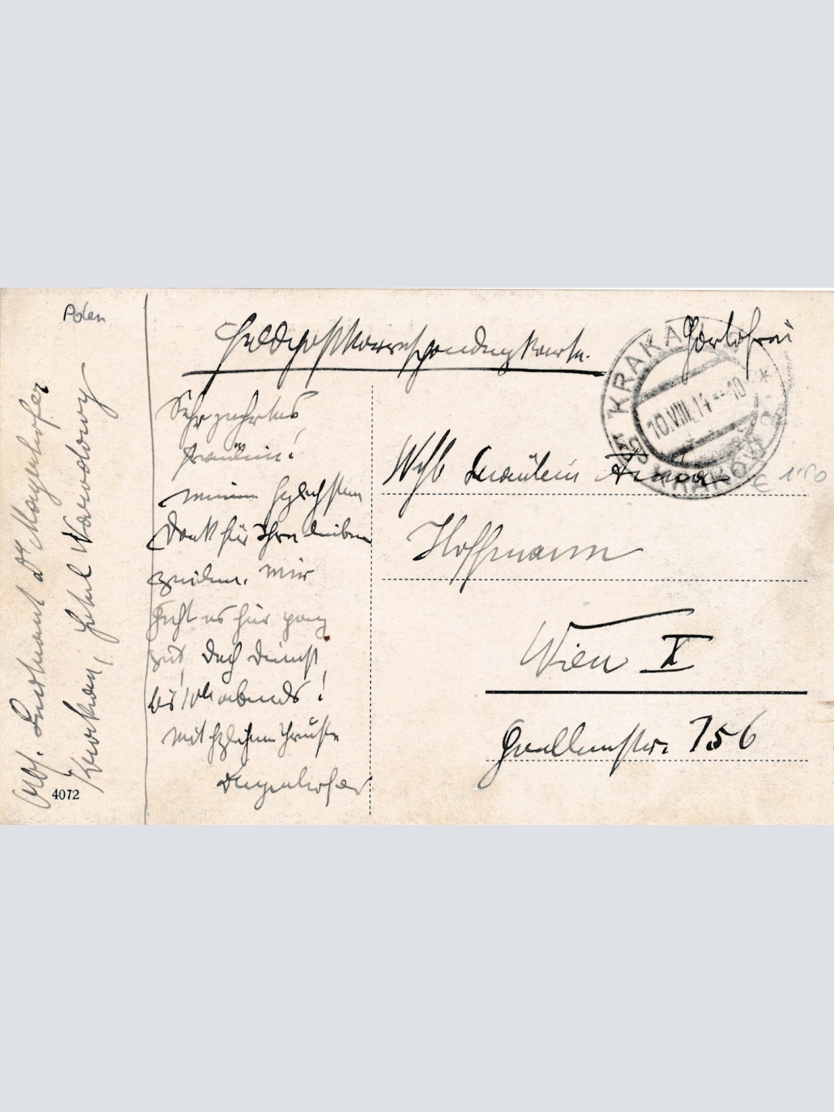 AK aus Krakow Polen Florianerthor Ansichtskarte (12502)