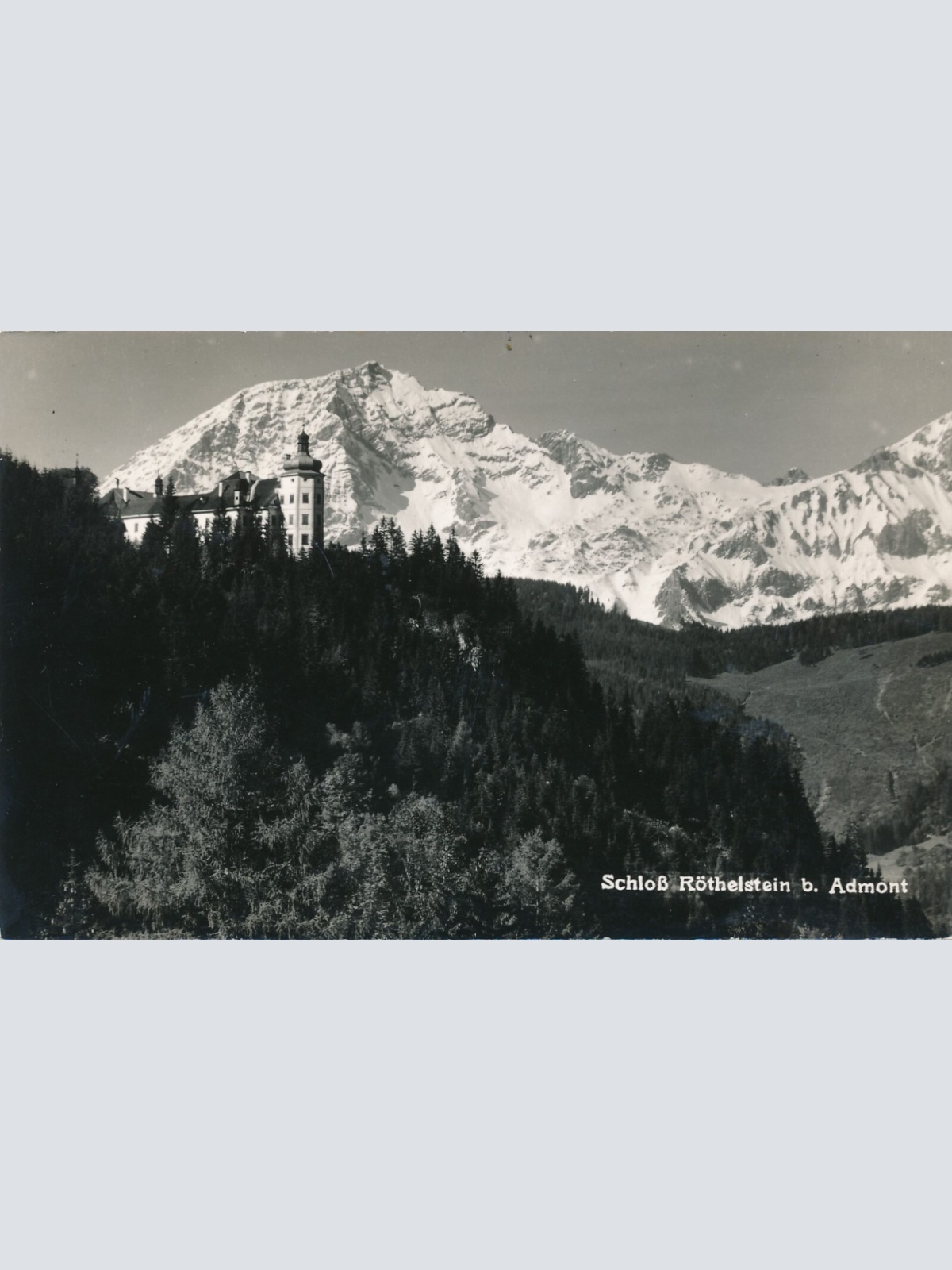 AK vom Schloß Röthleinstein bei Admont Steiermark Ansichtskarte (13183)