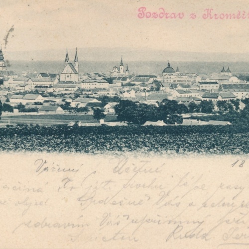 AK aus Pozdrav Komerize Tschechoslowakei Ansichtskarte (12468)