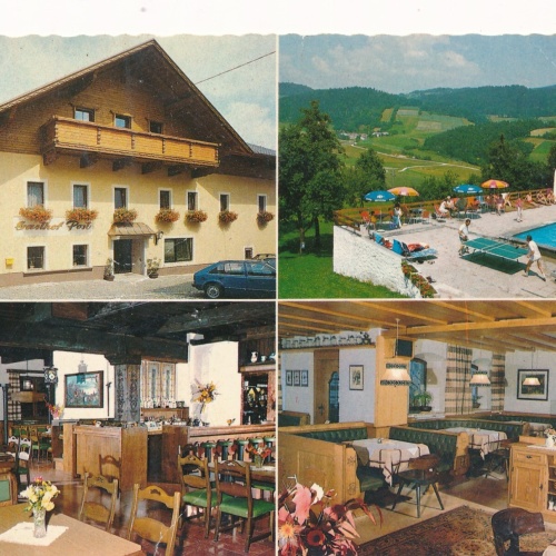 AK aus Peilstein mit Gasthof Post Oberösterreich Ansichtskarte (J372)