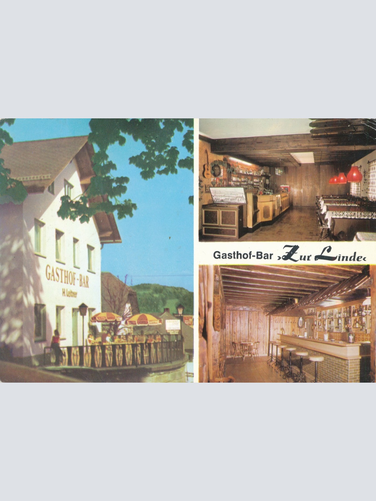 AK aus Kollerschlag mit Gasthof zur Linde Oberösterreich Ansichtskarte (J378)