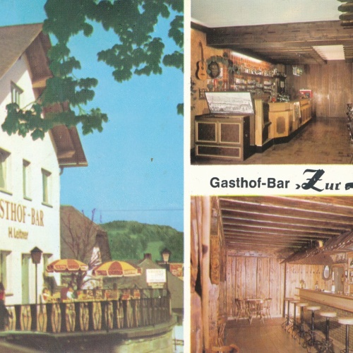 AK aus Kollerschlag mit Gasthof zur Linde Oberösterreich Ansichtskarte (J378)