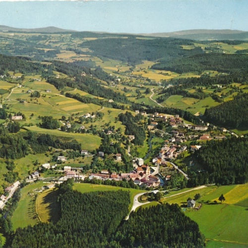 AK aus Helfenberg Oberösterreich Fliegerfoto Ansichtskarte (J385)