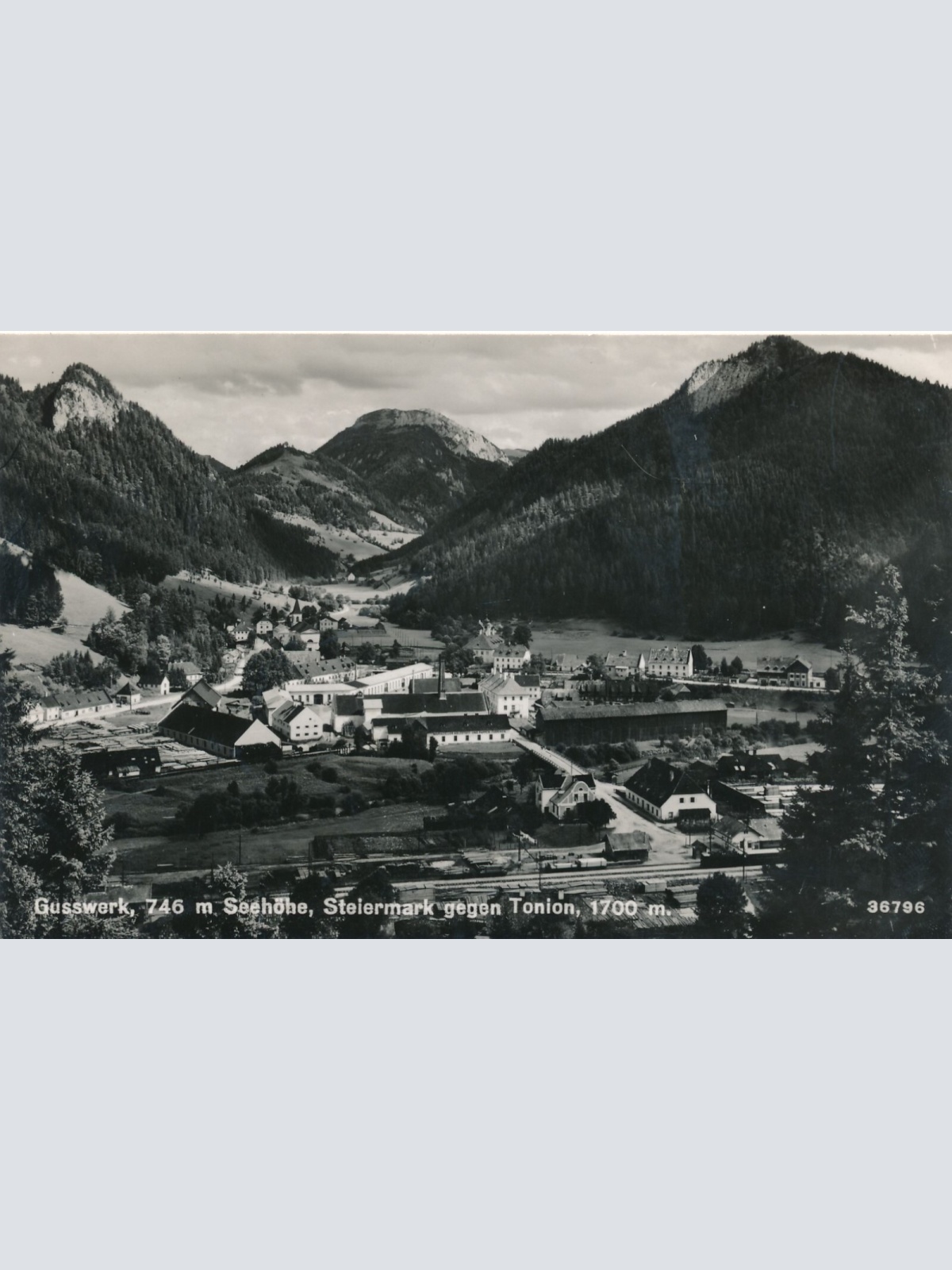 AK aus Gusswerk Steiermark Ansichtskarte (13042)