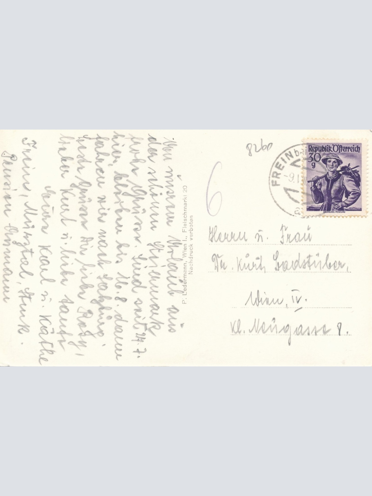 AK aus Windberghütten mit Kühen Steiermark Ansichtskarte (13047)