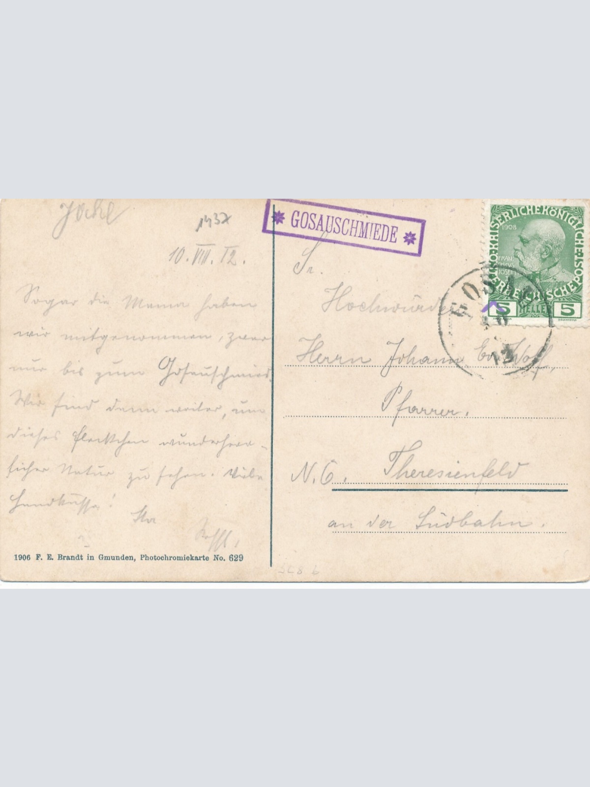 AK vom Dachstein mit Gletschersee Steiermark Ansichtskarte (13048)