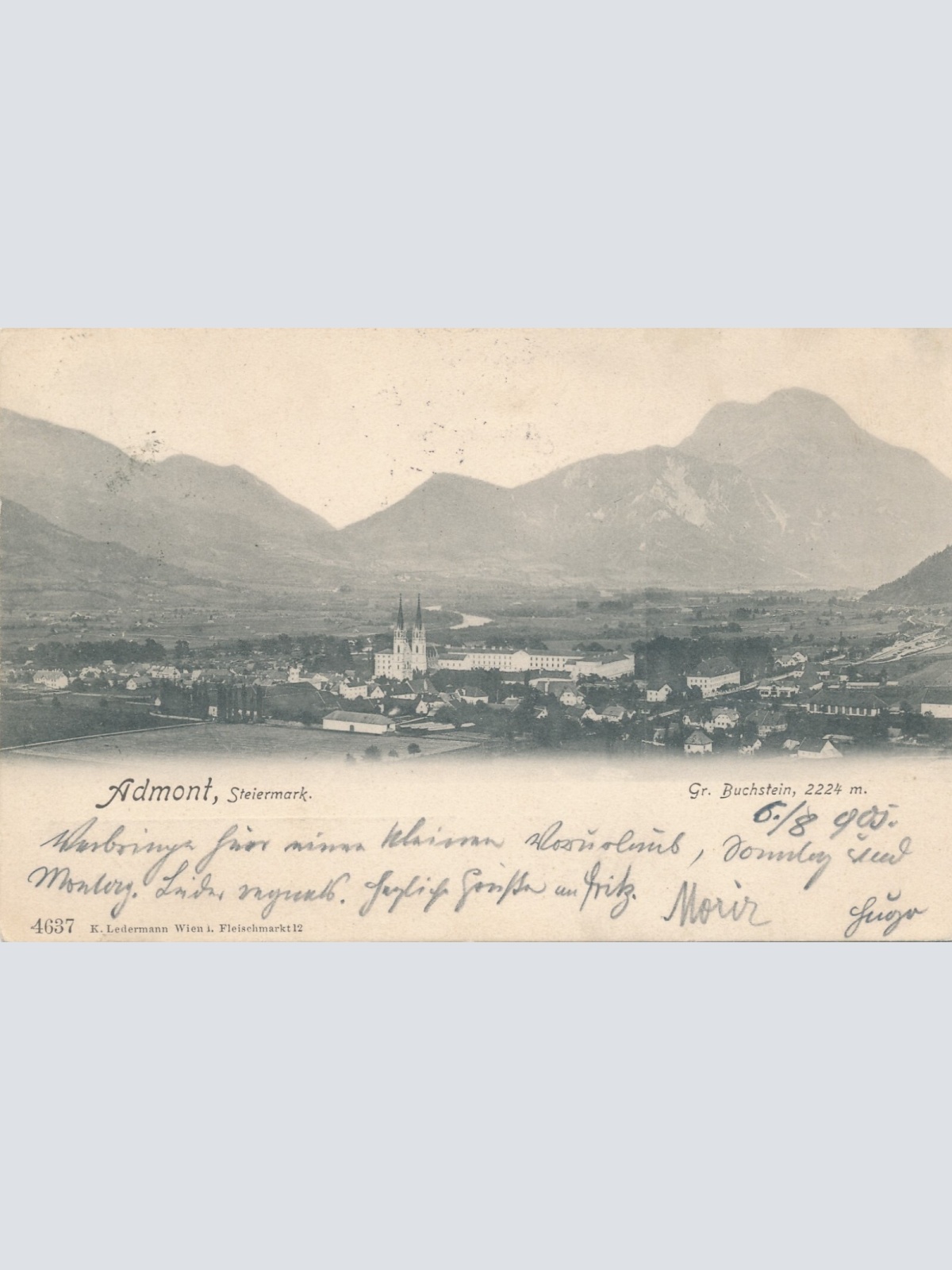 AK aus Admont Steiermark Ansichtskarte (13029)