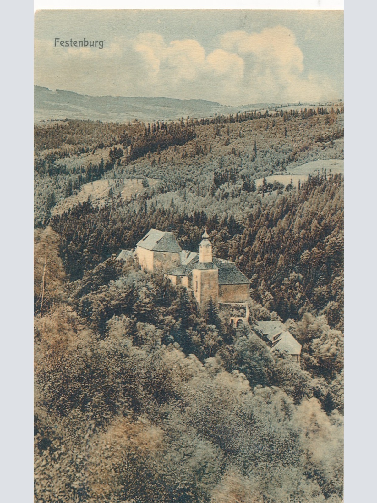 AK von der Festenburg Steiermark Ansichtskarte (13030)