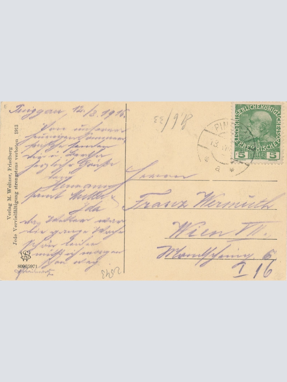 AK von der Festenburg Steiermark Ansichtskarte (13030)