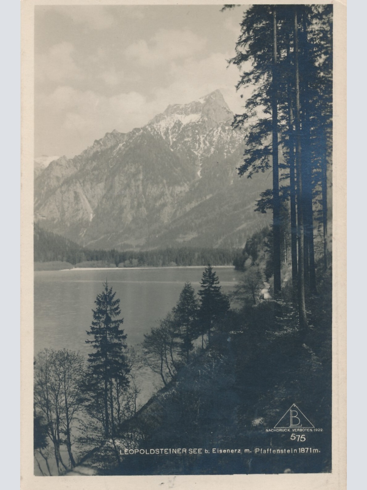 AK vom Leopoldsteinersee Steiermark Ansichtskarte (13053)