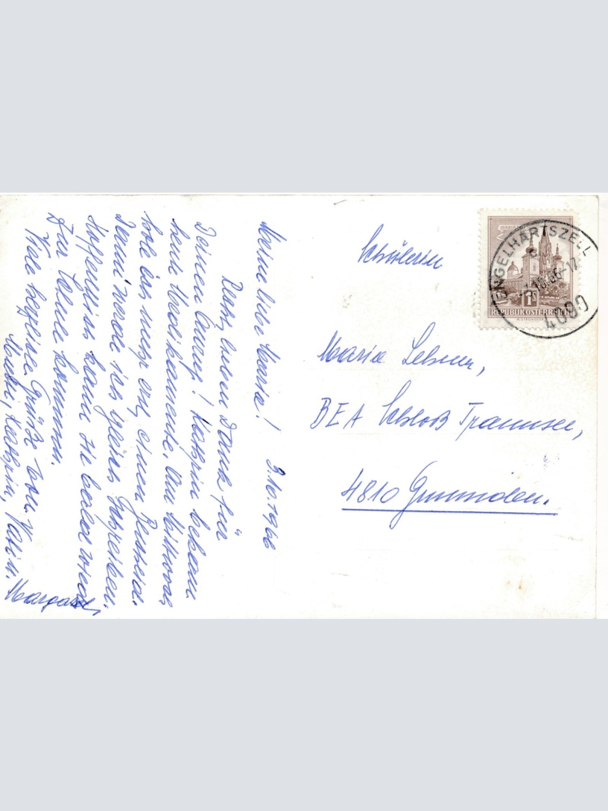 AK aus Engelshartszell Oberösterreich Ansichtskarte (12970)