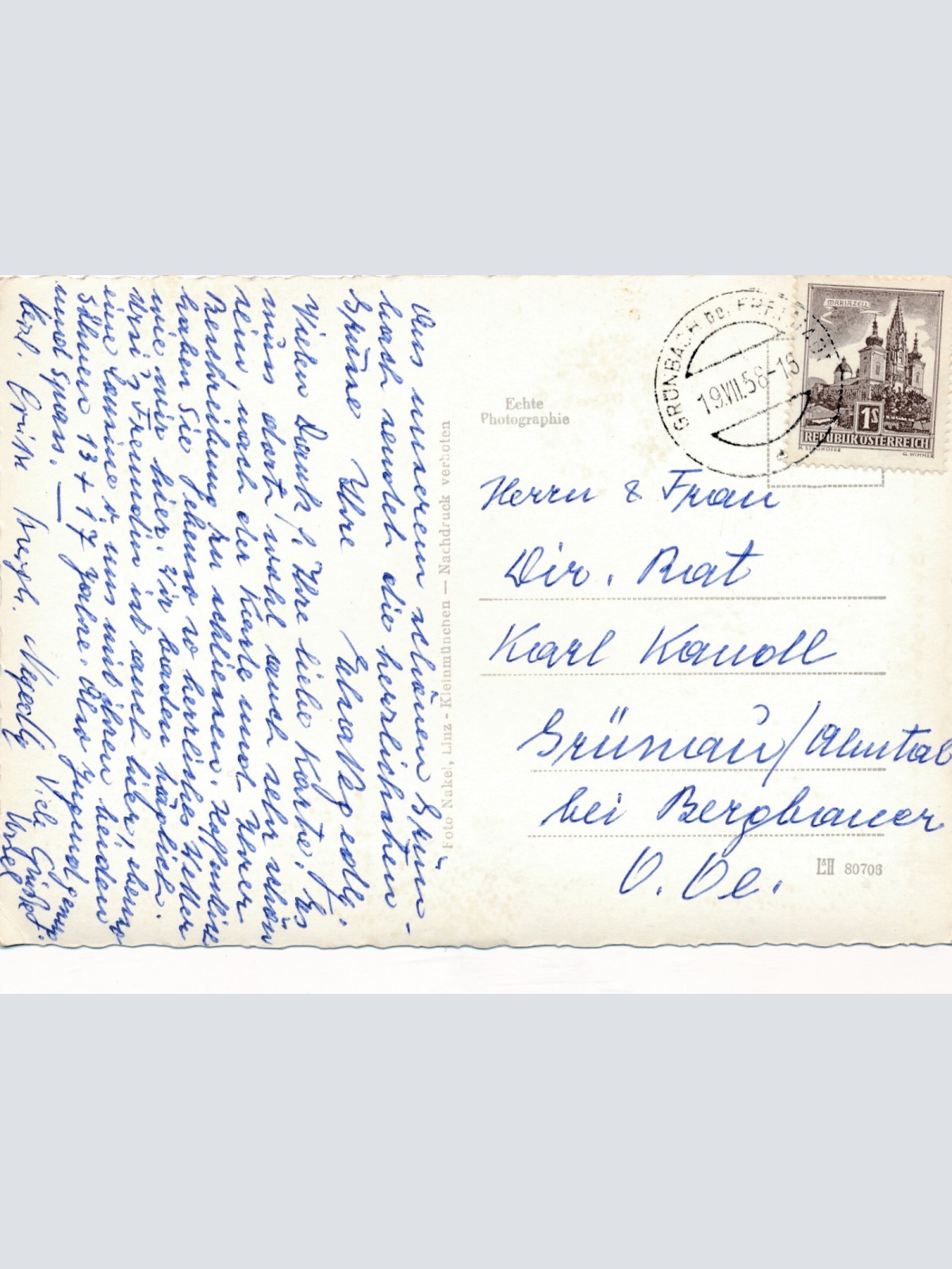 AK aus Grünbach bei Freistadt Oberösterreich Ansichtskarte (12966)