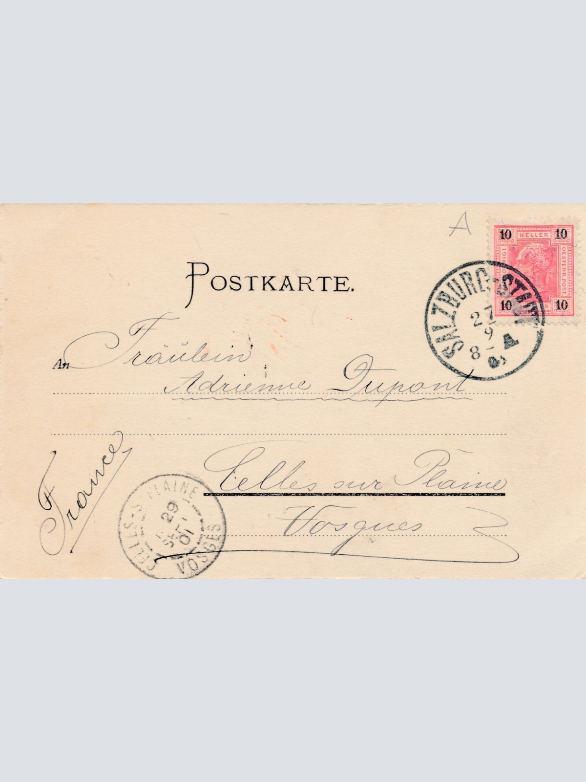 AK aus Salzburg Ansichtskarte (13411)