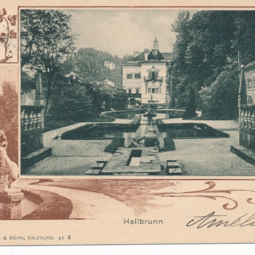 AK aus Salzburg Hellbrunn Ansichtskarte (13412)