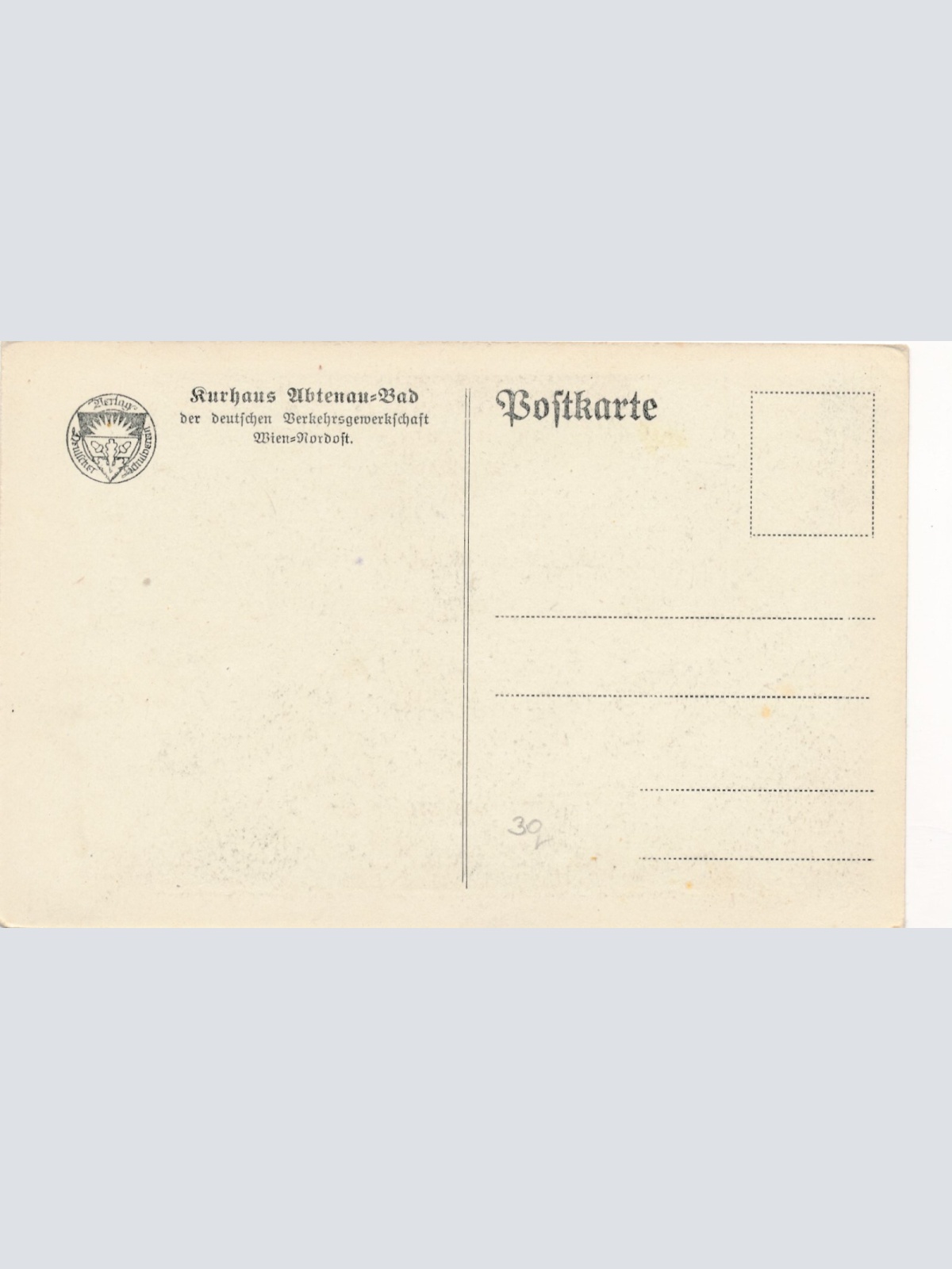 AK aus Abtenau Kurhaus Salzburg Ansichtskarte (13419)