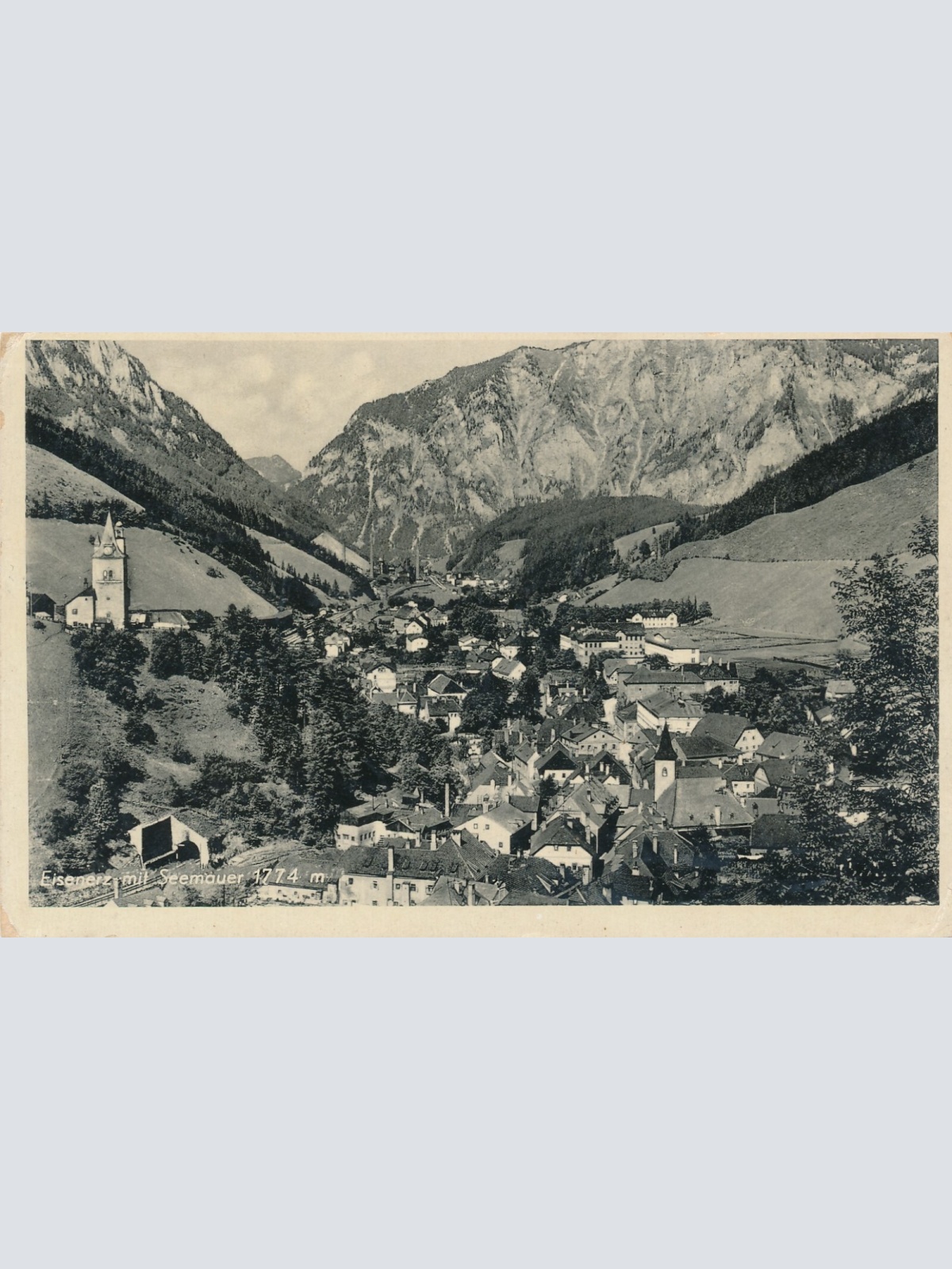 AK aus Eisenerz mit Seemauer Steiermark Ansichtskarte (13500)