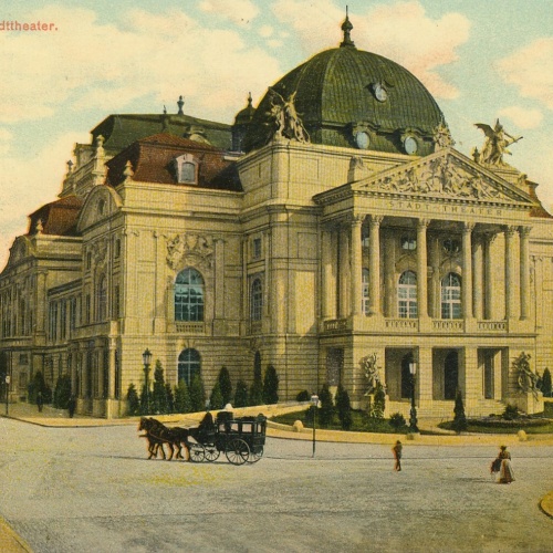 AK aus Graz Stadttheater Steiermark Ansichtskarte (13457)