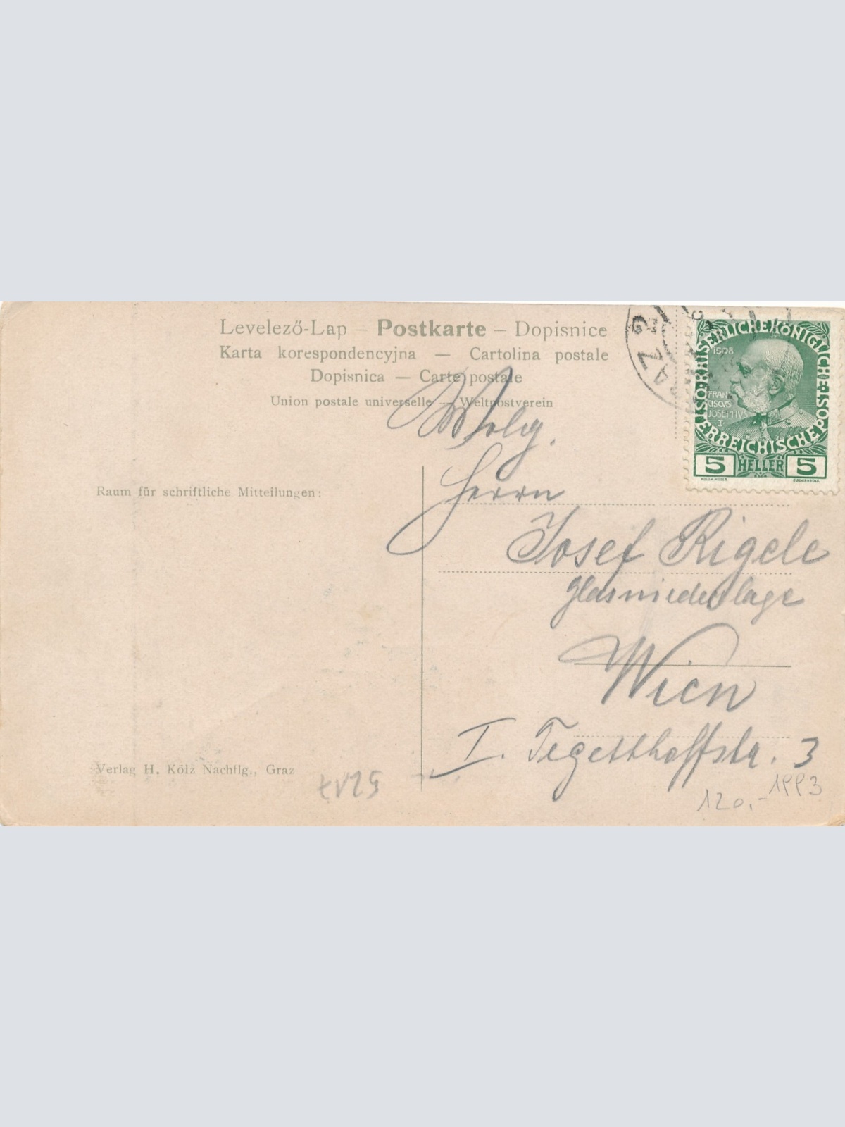 AK aus Graz Liesl am Schloßberg Steiermark Ansichtskarte (13464)