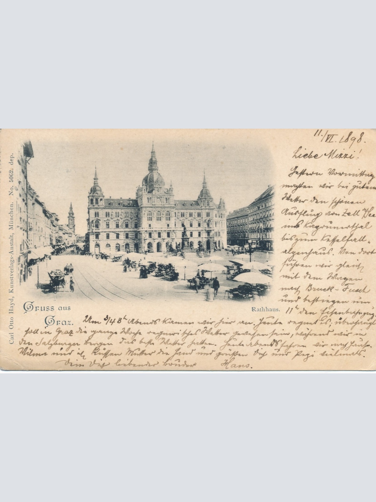 AK aus Graz Steiermark Ansichtskarte (13466)