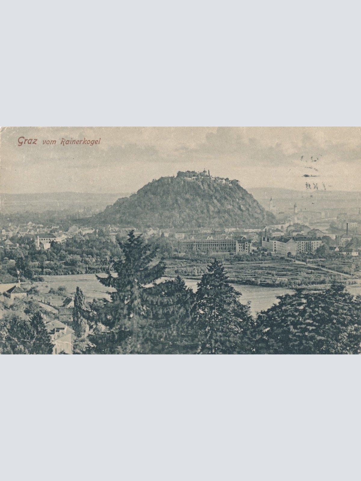 AK aus Graz vom Rainerkogel Steiermark Ansichtskarte (13468)