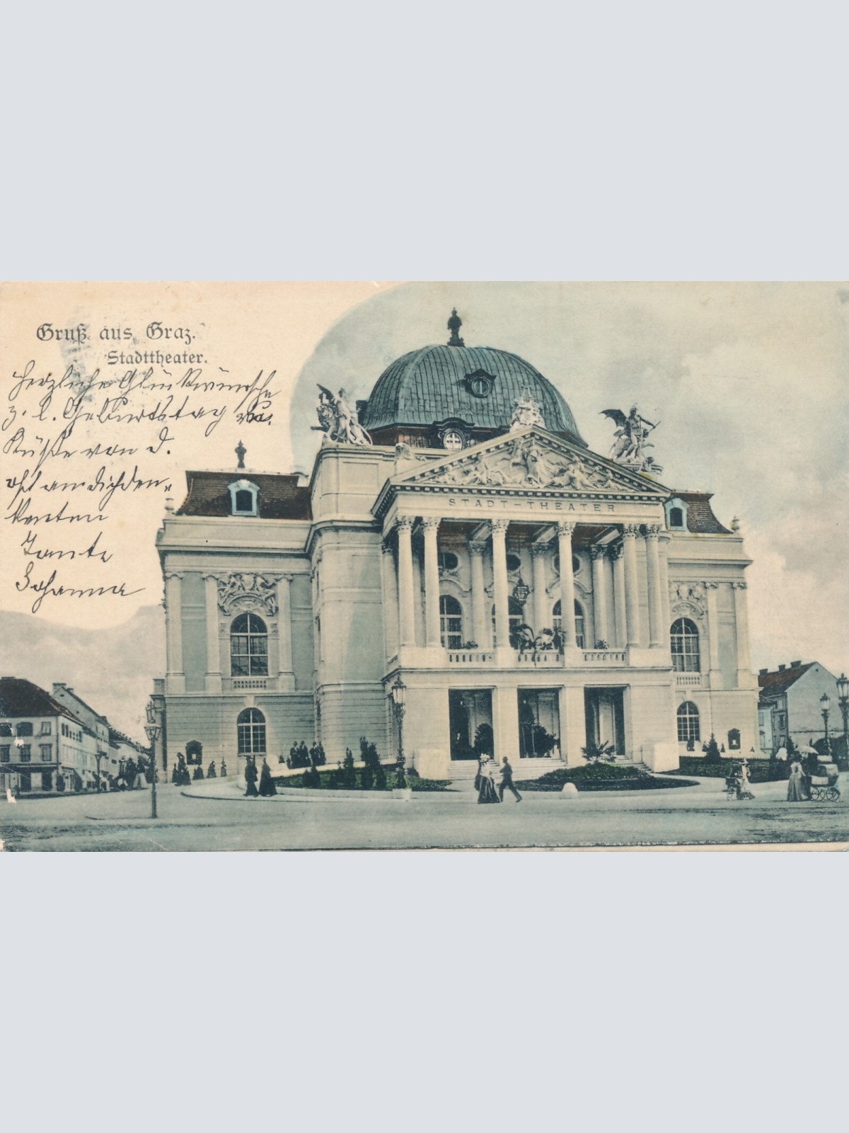AK aus Graz Stadttheater Steiermark Ansichtskarte (13469)