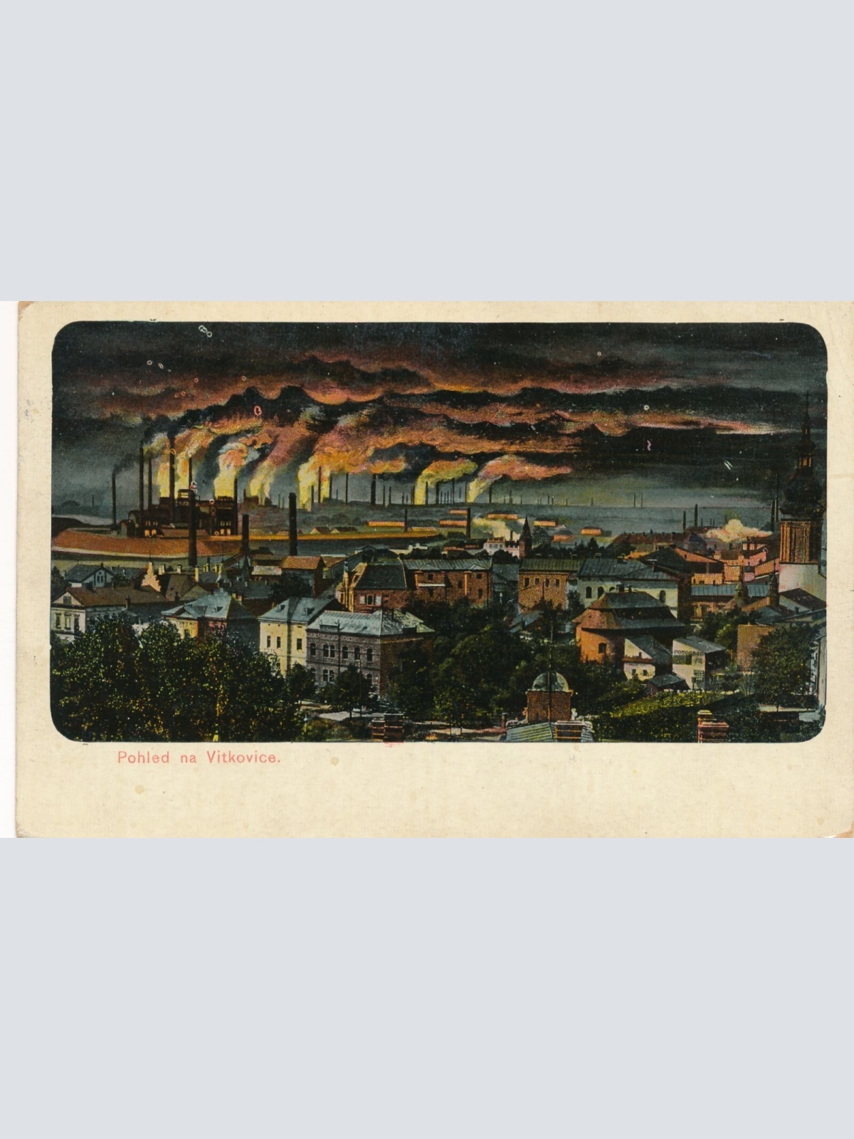 AK Pohled na Vitkovice Tschechoslowakei Ansichtskarte (11820)