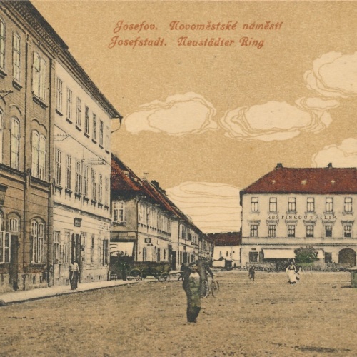 AK aus Josefstadt Neustädter Ring Tschechoslowakei Ansichtskarte (11817)