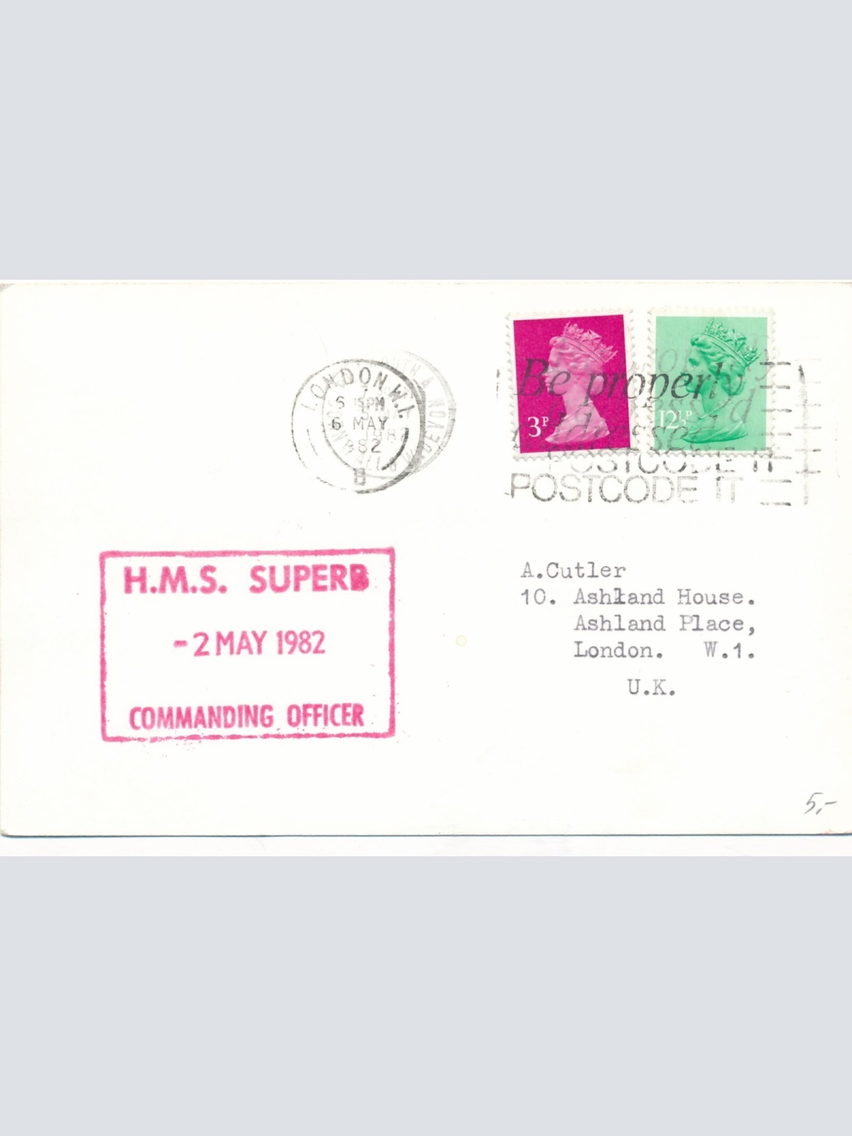 AK vom HMS Superb U- Boot mit Besatzung auf U - Boot Ansichtskarte (12728)