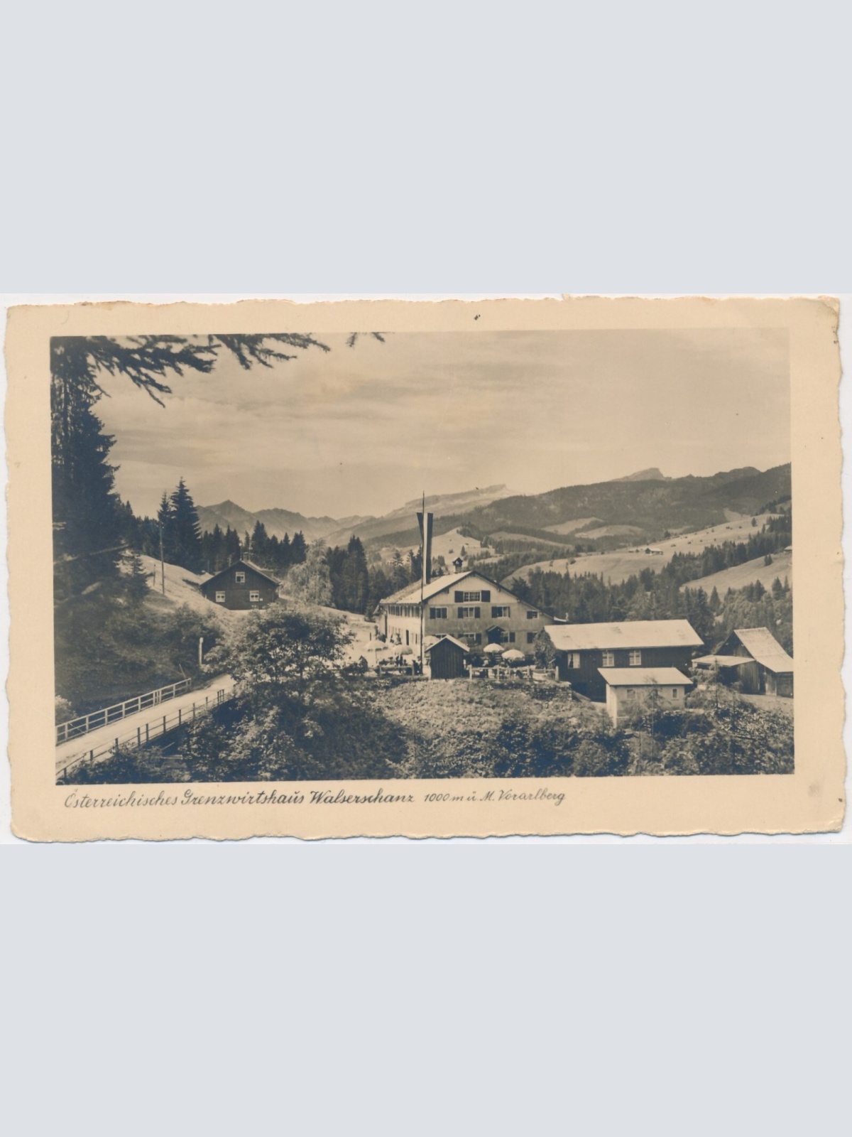 AK, Gasthof Walserschanz, Vorarlberg (S3107)