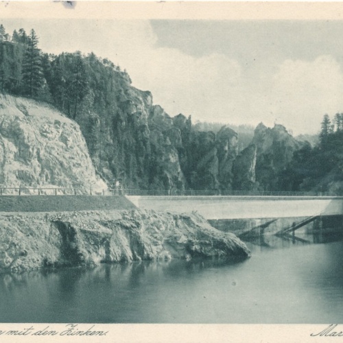 AK vom Erlaufsee mit dem Zinken Steiermark Ansichtskarte (13207)