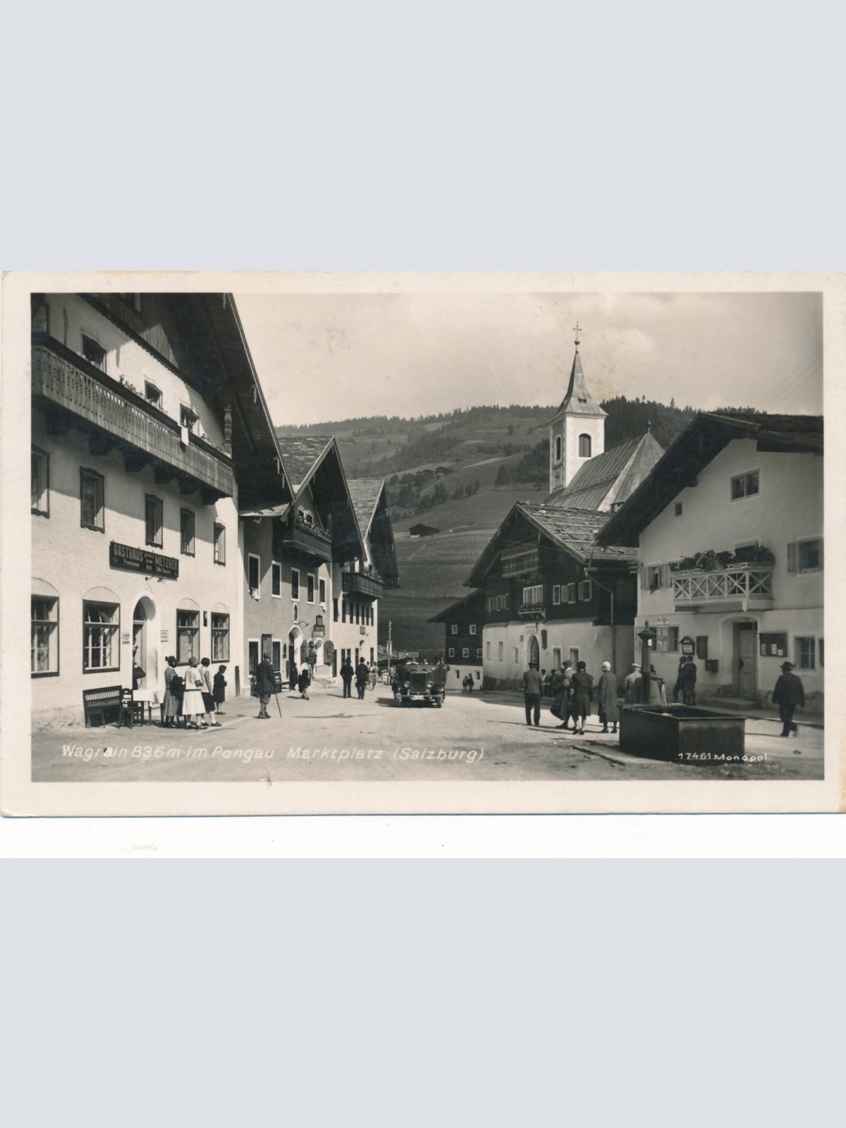 AK aus Wagrain im Pongau Salzburg Ansichtskarte (13268)