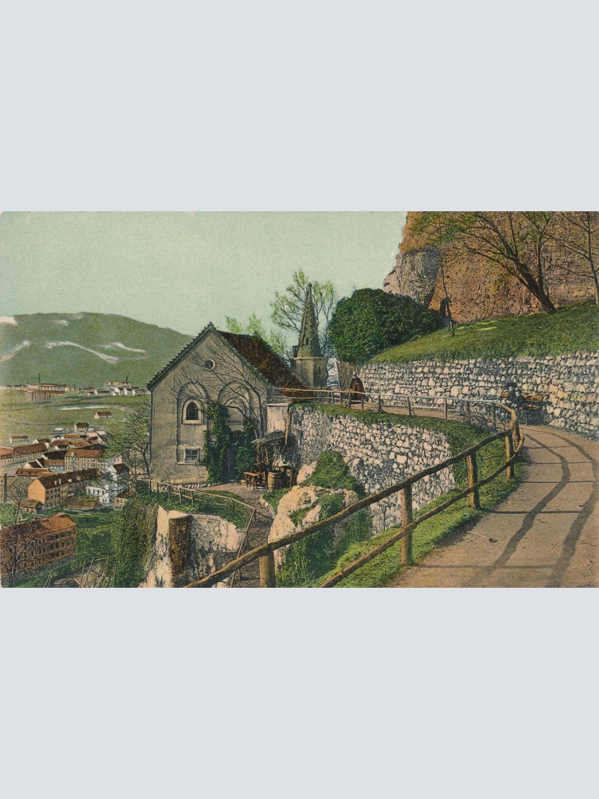 AK aus Graz Starkenhäuschen am Schlossberg Steiermark Ansichtskarte (13242)