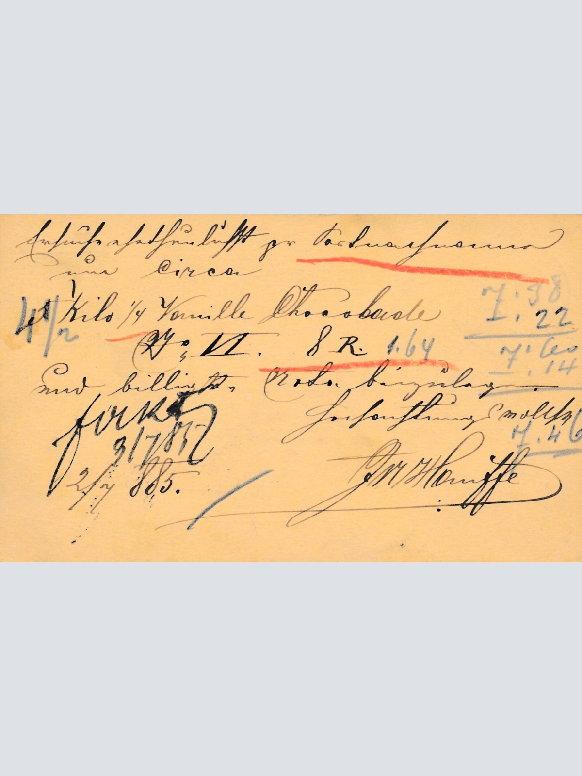 2 Kreuzer - Ganzsachen - Karte 1885 aus Fohnsdorf (13361)