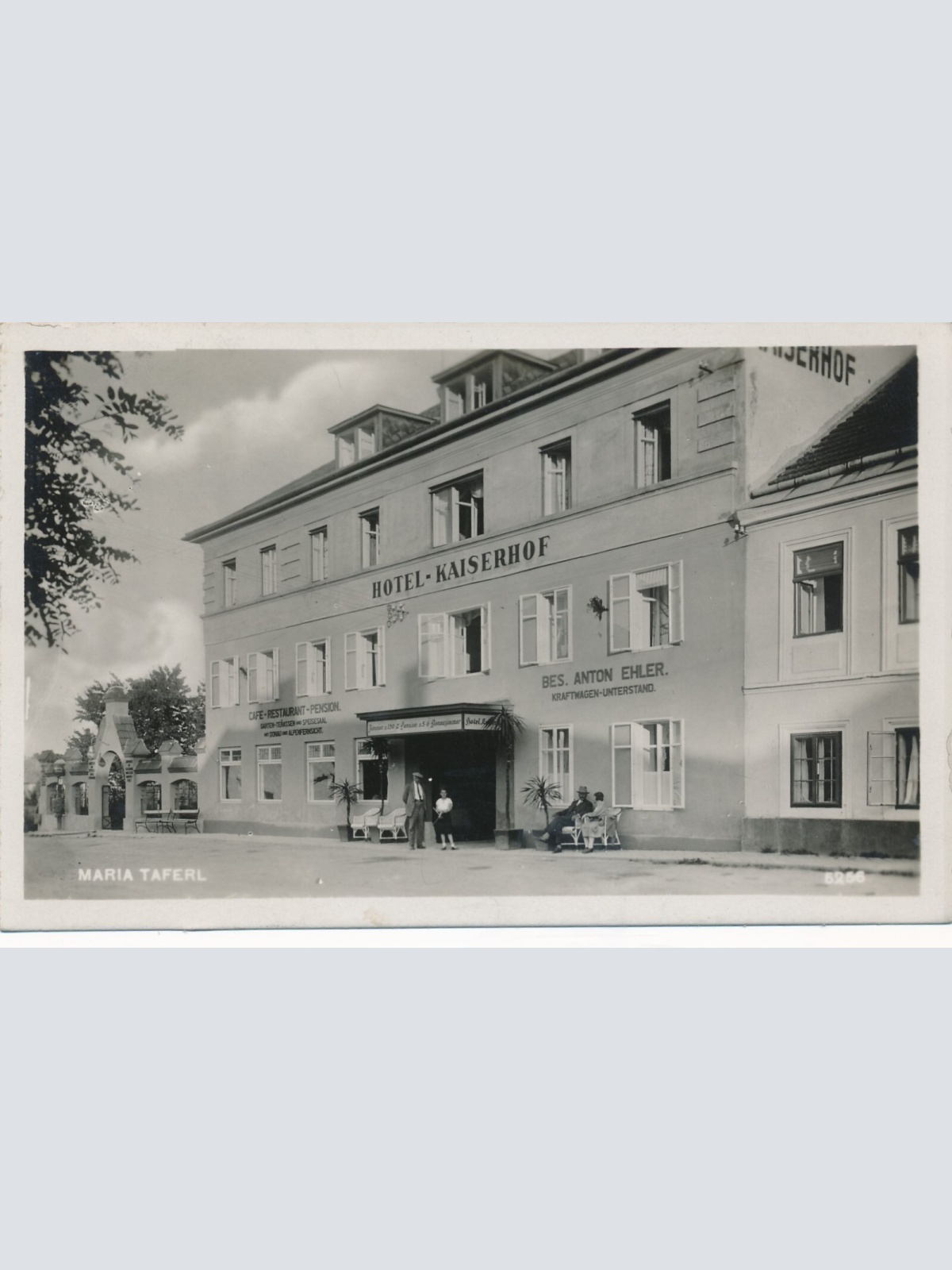 AK aus Maria Taferl mit Hotel Kaiserhof Ansichtskarte (12975)